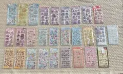 サンリオ　しずくちゃん　スヌーピー　海外シールまとめ売り　立体　ぷくぷくシール