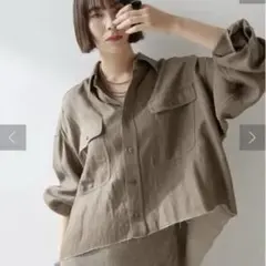 Whim Gazette ツイル顔料染め スクエアシャツ 2025SS 美品 - メルカリ