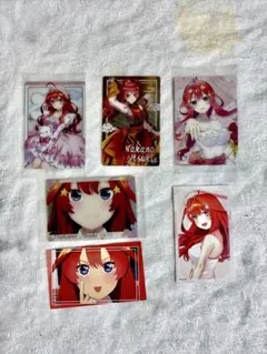 「五等分の花嫁」中野五月 アニメイラストカード 6枚セット