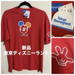 新品　ビンテージ 00s 東京ディズニーリゾート　メンズL Tシャツ　発泡のサムネイル