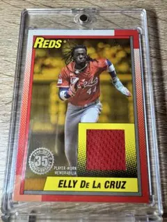 Elly De La Cruz relicメモラビリアカード Topps