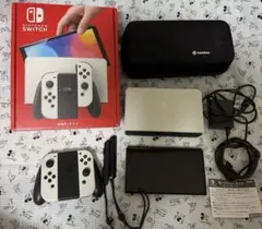 Switch有機ELモデル、専用ケース、ソフト2種、プロコン、SDカード
