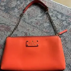 kate spade オレンジ ショルダーバッグ