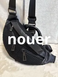 発散中nouer メッシュ 2way ショルダーバッグ ブラック 発散中様専用nouer メッシュ 2way ショルダーバッグ ブラック - メルカリ