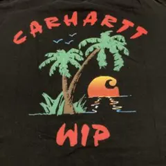 Carhartt WIP Tシャツ ブラック ヤシの木　Sサイズのサムネイル