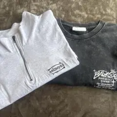 badass シャツ BADASS ＞ BADASS バダス LONGSLEEVE BOX LOGO クルーネック長袖T