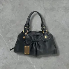 マークジェイコブス 2way Y2K レザー ハンドバッグ　ブラック BLACK