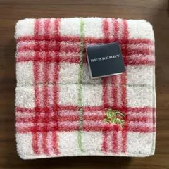 BURBERRY チェック柄 タオルハンカチ
