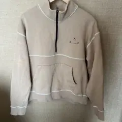 ジョーダン23E Jordan ハーフジップ　トレーナー ベージュ