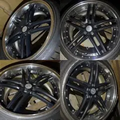ホイール　work グノーシス GR205 20インチ　PCD120 タイヤホイール4本セット WORK 【ホイール単品4本セット】 ワーク グノーシスIS 205【限定】 8.5