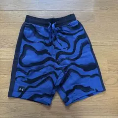 Under Armour アンダーアーマー ブルー迷彩柄 ハーフパンツ SM