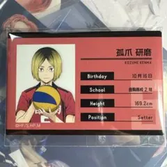 孤爪研磨 プロフィール 缶バッジ