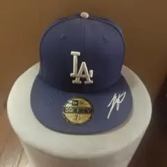 大谷翔平 New Era 59FIFTY LAキャップ 7 1/8 ネイビー