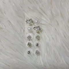 ⭐耳ツボジュエリー⭐シルバー系！他にも出品してます！