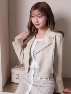 リップサービス　シングルライダースジャケット ※ブラックです