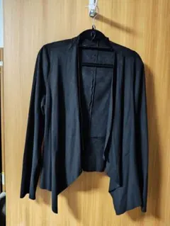 ZARA BASIC ブラックカーディガン Mサイズのサムネイル