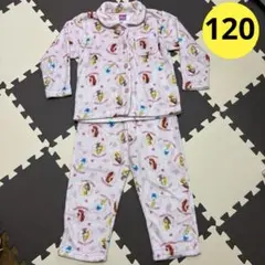 Disney ディズニープリンセス♡フリースパジャマ 長袖 120