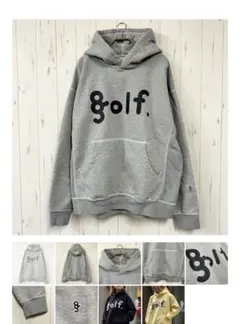 "golf" PRINT SWEAT HOODIE 8gshoot