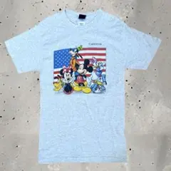 90s オールド ミッキーマウス Tシャツ M グレー SHERRY’S 集合Tのサムネイル