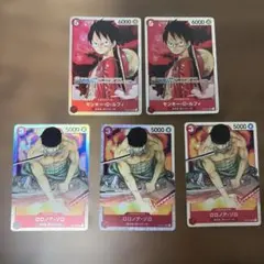 ST01-012】モンキー・D・ルフィ SR ワンピースカード セット - メルカリ