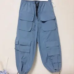 メンズ カーゴパンツ ブルー