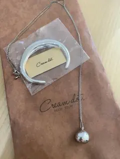 クリームドット　美品　バングル　ネックレス　セット　Cream dot.のサムネイル