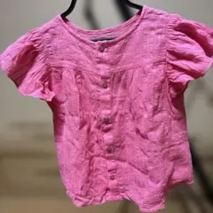 ハ*カ様 メゾピアノチュチュ　半袖シャツ フリル袖 120サイズ