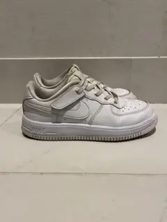 Nike ホワイト スニーカー　フォース1 キッズ　21センチ