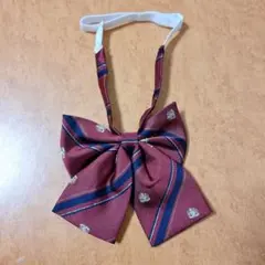 エンブレム柄スクールリボン(WEGO)