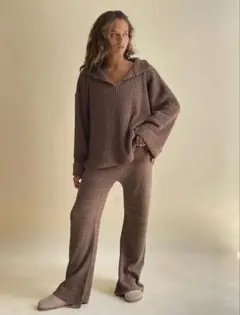 24時まで3000円引き！Indigo Luna ニット　天然素材　セットアップ