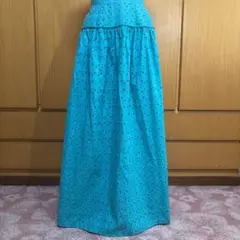 ハンドメイド　ロングスカート