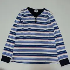 150★ジェイプレス★重ね着風！ボーダーＴシャツ★