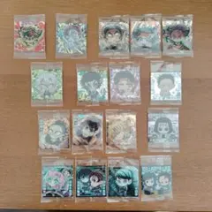 鬼滅の刃　ディフォルメシール　十三/十四 17枚セット