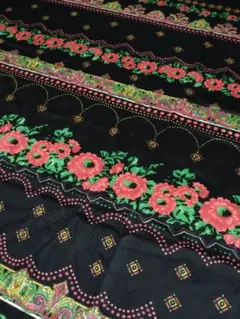 値下げ（FF93014）約135cm幅×約1.9m・トリコットのプリント生地