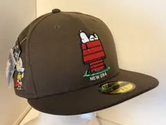 コラボ/ニューエラ/帽子/キャップ/スヌーピー/チャーリーブラウン/限定/未使用のサムネイル