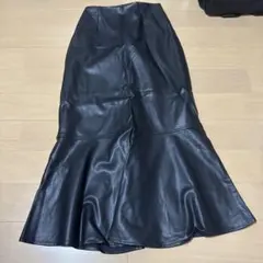 INGNI イング　フェイクレザーマーメイドスカート