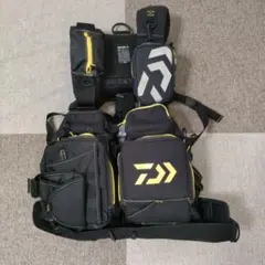 ダイワDF-6107ベンチクールゲームベストIIIライフジャケットブラックレッド DAIWA（釣り） ダイワ ベンチクールゲームベスト3 (DF-6107