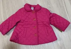 ピンク キルティングジャケット 12M