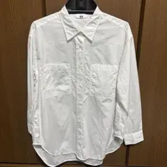UNIQLO コットンオーバーサイズシャツ