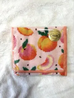 新品未使用　ラブラリー　フェイラー　ペールピンク ピーチドット　ハンカチポーチ