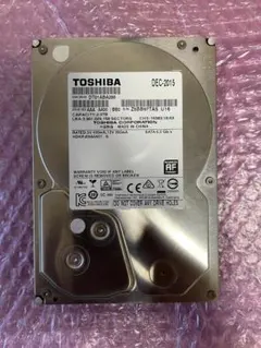 HDD 2TB 3.5インチ 内蔵型 東芝製 動作保証 0925