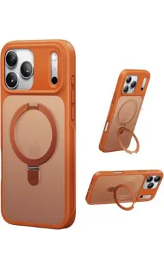 CASEKOO for iPhone 17 Pro Max ケース オレンジ