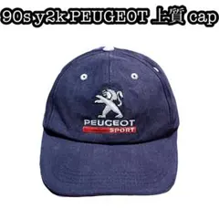 90s y2k vintage PEUGEOT 海外企業 OLD CAP 上質
