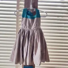 【マールマール/MARLMARL】ドレスエプロン 80 ベビー　キッズ お食事