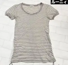 ルーニィ 半袖 Tシャツ カットソー スタッズ付き　半袖Tシャツ トップスのサムネイル