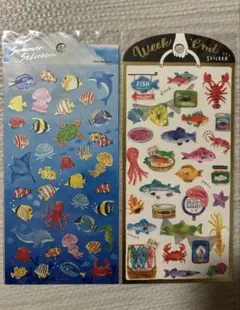 海洋生物シールセット MIND WAVE