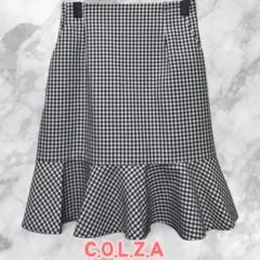 COLZA ギンガムチェック マーメイドスカパン S ハニーズ インナーパンツ付のサムネイル