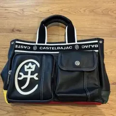 CASTELBAJAC トートバッグ ブラック/マルチカラー