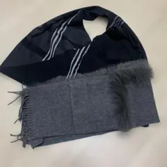 新品未使用　センソユニコ　エコバッグ　プレゼント　ファー付きストール