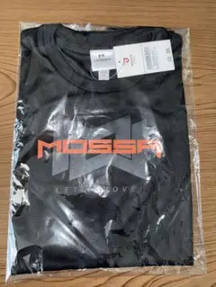 MOSSAシャツ Mサイズ 新品 LET’S MOVE ロゴ ブラック